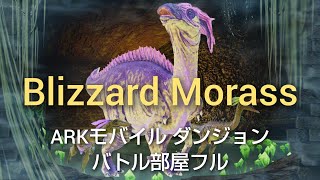 【ARKモバイル】Blizzard Morass／バトル部屋フル／ダンジョン／残忍ハードコア