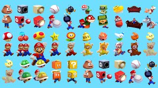 All power-ups and Items in Super Mario 3D World game