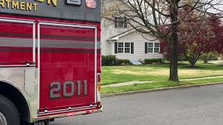 Cinnaminson Fire Department and the Easter Bunny