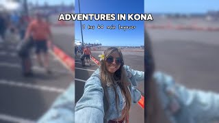 ADVENTURES IN HAWAII VLOG: 3 HOURS IN KONA