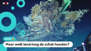 Scheepswrak met schat van 18 miljard moet snel de zee uit