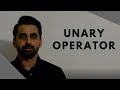 Unary operator in Java