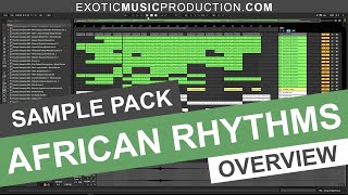 African Rhythms | Collection of Loops & Samples for Organic, Deep, Tribal & Afro House | Sample Pack