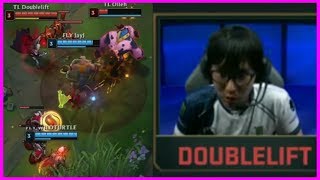 Doublelift Master Baits His Own Teammate - Best of LoL Streams #400