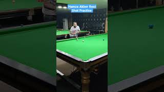 Rest Shot |   Snooker Practice | Hamza Akbar Rest Shot Practice | Snooker champions 2 #restshot
