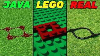 java vs lego vs realistic compilation