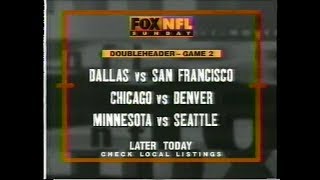 NFL on FOX - 1996 Week 11 - Nov. 10 pregame show