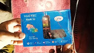 ⚡Vgo Tel Four 22⚡ New Model 4SIM 💵₨4000💵 Respect  Unboxing \u0026 Review 2023