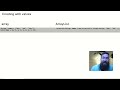 array vs. ArrayList - rapid review