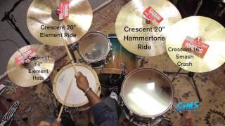 Sims Music Sabian Crescent Cymbal Demo