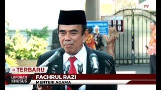 Alasan Fachrul Razi Jadi Menteri Agama