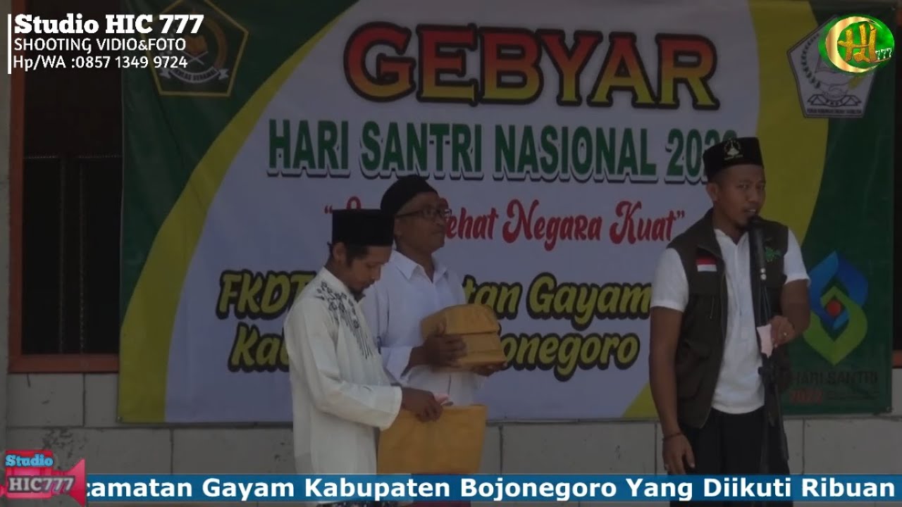 GEBYAR Hari Santri Nasional 2022 - YouTube