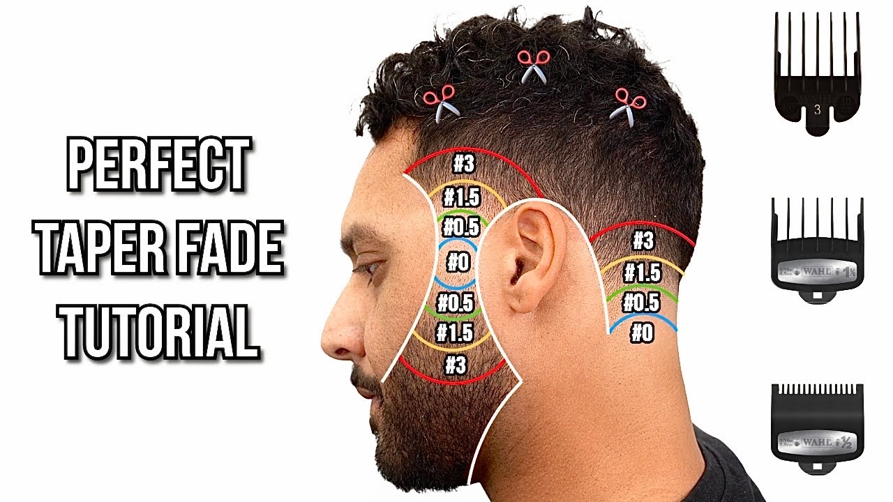 Perfect Taper Fade Tutorial Step By Step Barber Tutorial Youtube