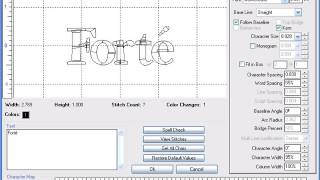 Digitizing for Caps 1 in Forte Digitizing Software