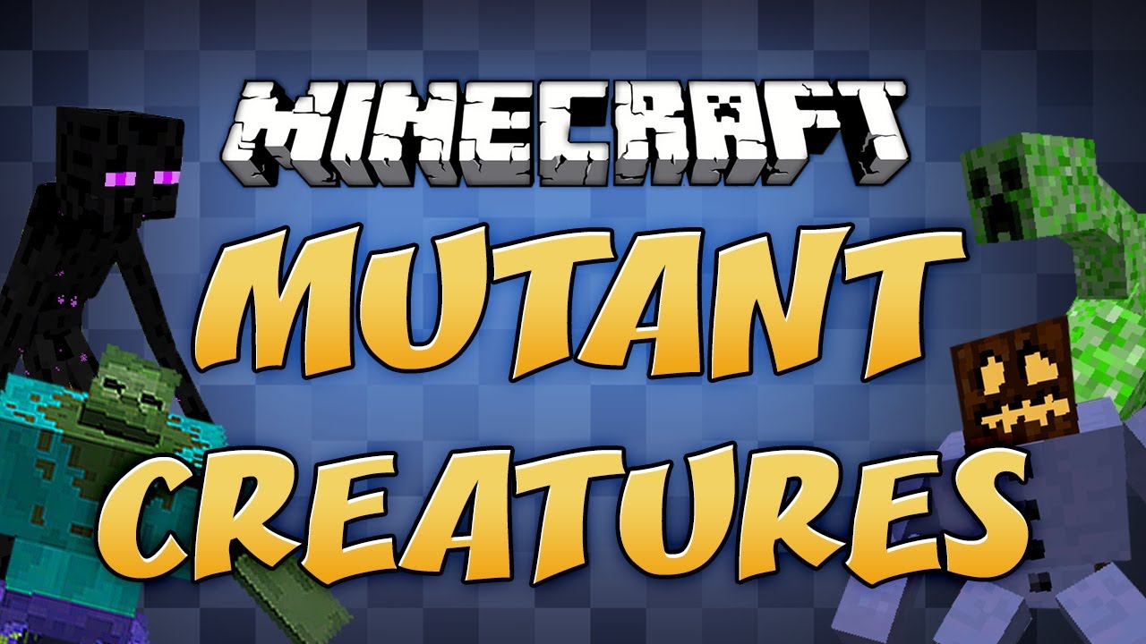 Minecraft Mod Spotlight Mutant Creatures Youtube