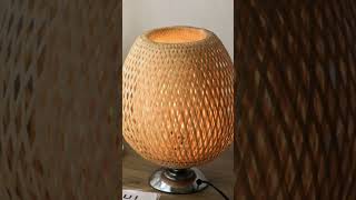 Discover Alvin – Creative Bamboo Table Lamp | Embrace Eco-Friendly Elegance! 💡
