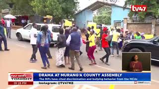 Drama as MPs block Murang’a MCAs from leaving Assembly