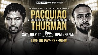 Pacquiao vs Thurman - PBC on FOX PPV Press Conference