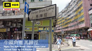 【HK 4K】牛頭角道 馬蹄徑 | Ngau Tau Kok Road - Horse Shoe Lane | DJI Pocket 2 | 2021.08.16