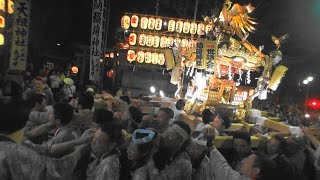 平成28年 久我山 稲荷神社 祭礼「宮入り」本社大神輿宮入りｸﾞﾗﾝﾄﾞﾌｨﾅｰﾚ。