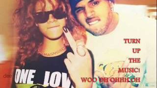 Chris Brown Feat Rihanna - Turn Up The Music Remix With Lyrics New Song 2012