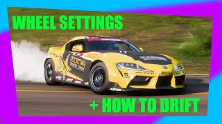 HOW TO DRIFT WITH A WHEEL IN FORZA HORIZON 5 (Tutorial + 900° Wheel Settings FH5)