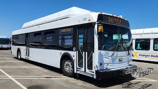 Ex Pierce Transit 2007 New Flyer C40LFR #230