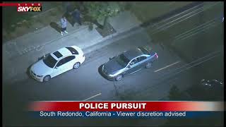 SUSPECT IN CUSTODY: Police detain apparent woman following chase in Wilmington, CA