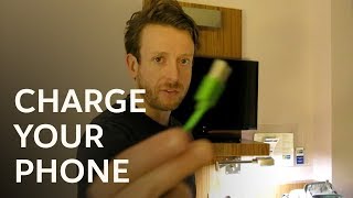 Zach's Hotel Hacks #10 – Charge Your Phone