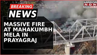 Cylinder Blast Triggers Massive Fire At MahaKumbh In Prayagraj | Breaking News | Mahakumbh 2025