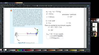 Ejercicios 11.39 - Física para Ciencias e Ingeniería - Serway & Jewett - 10ed (Cortado de clases)