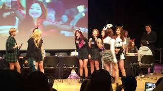 [FANCAM] 151107 TWICE Fansign 트와이스 팬싸인 - 강남 일지아트홀 BONUS