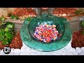 how to make a garden water falls😍 ഇനി പുന്തോട്ടത്തിലും വെള്ള ചാട്ടം dreams by hands