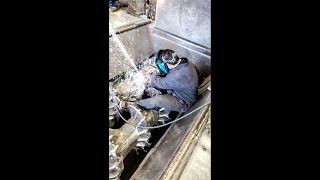 How to Reapply Hardface Welds to Our Komptech Crambo 5000 Shredder