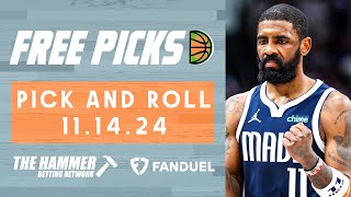 3-1 DAY YESTERDAY 🔥🔥 | NBA Free Picks Today (11.14.24) ✅ | Presented by Fanduel