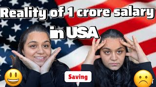 Reality of 1 crore salary in USA l How much you can save in USA l Cost of living l Reality of USA