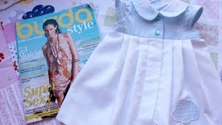 Tutorial: Cómo hacer un vestido bebe burda