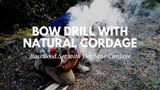 Bow Drill Natural Cordage