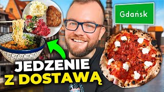 GDAŃSK: NAJLEPSZE JEDZENIE na dowóz w Gdańsku: pizza, pierogi i ramen w dostawie! TEST JEDZENIA 2023
