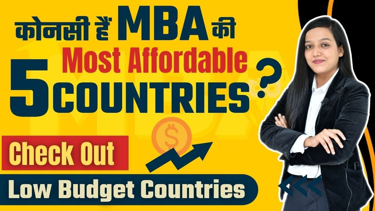 Top 5 Most Affordable Countries To Study MBA Abroad!! | Country With ...