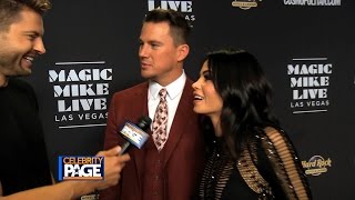 Channing Tatum and Jenna Dewan Tatum at Magic Mike Live