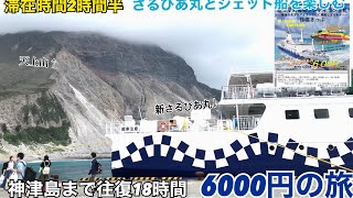 【東海汽船ありがとう】6000円で神津島往復【さるびあ丸は天気の子にも登場】