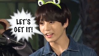 Jungkook Saying “Let’s get it!” Compilation