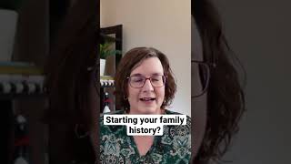 Getting Started With Your Family Tree