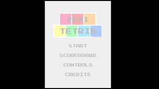 Tetris Demo (Created in Java)