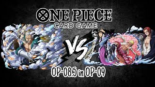 One Piece TCG OP09 Smoker vs Rob Lucci B Doflamingo and Shanks