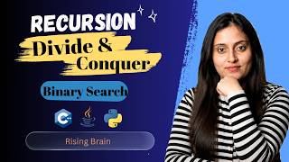 Divide and Conquer Explained 🔥 Binary Search Recursion Pattern