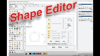 EP-23: Shape Editor in ArtCAM 9.1