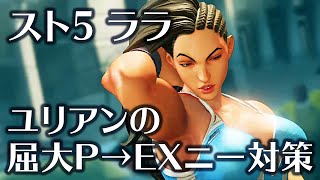 スト5ララ：ユリアンの屈大P→EXニー対策