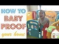 HOW TO BABY PROOF YOUR HOME| TIPS & HACKS FOR BABY PROOFING| Angie Lowis